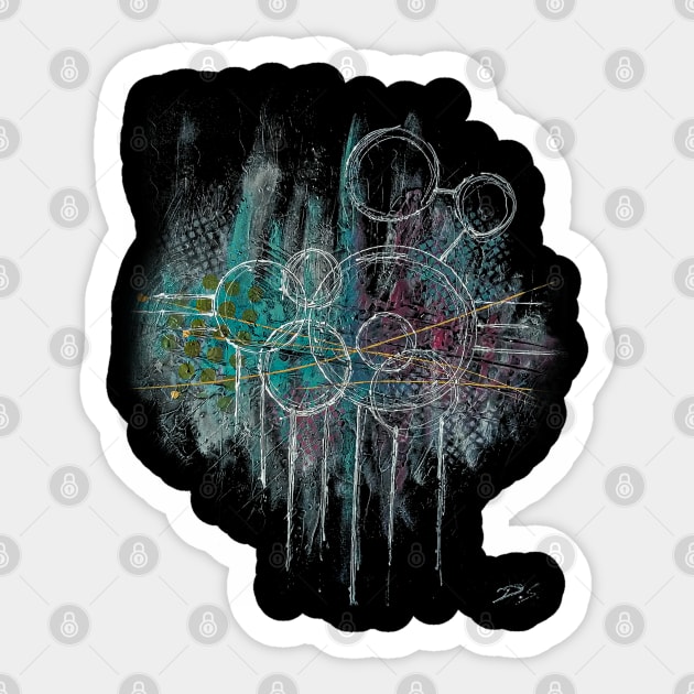 molecular Sticker by ds-arts